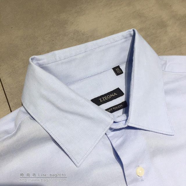 ZZegna襯衫 19春夏新款 傑尼西男士白色襯衫  tzy1636